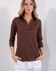 CAMICIA DERBY SLIM 3/4