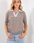 POLO RIGHINE CONTRASTO