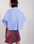 CROPPED POCKET SHIRT