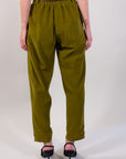 *PANTALONE VELLUTO + CINTURA