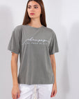 T-SHIRT STAMPA OVERSIZE**