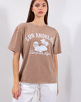 T-SHIRT STAMPA OVERSIZE**
