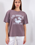 T-SHIRT STAMPA OVERSIZE**