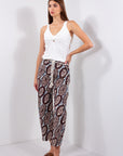 PANTALONE OVETTO MUSSOLA FANTASIA GEOMETRICA**