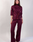 PALAZZO MILAN STITCH PANTS
