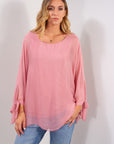 MAGLIA BLUSA CHIFFON