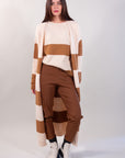 MAXI STRIPED CARDIGAN