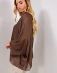 MAGLIA BLUSA CHIFFON