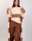 MAXI STRIPED CARDIGAN