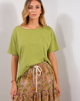 T-SHIRT TAGLIO VIVO