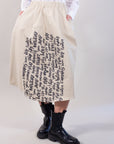 WRITTEN SKIRT