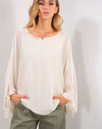 MAGLIA BLUSA CHIFFON