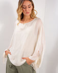 MAGLIA BLUSA CHIFFON