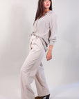 LONG CREPE SHIRT