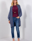 CARDIGAN BOUCLE' TASCHE