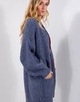 CARDIGAN BOUCLE' TASCHE