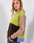 MAGLIA BICOLOR RIGONI