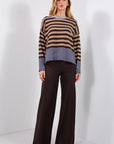 MAGLIA BICOLOR RIGHINE