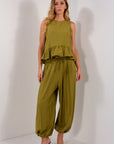 PANTALONE PALLONCINO STROPICCIO