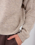 MAGLIA SCRITTA AMORE PAILLETTES