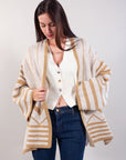 *CARDIGAN OPEN LINEE