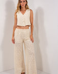 PANTALONE SANGALLO PAILLETTES