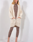 CARDIGAN BOUCLE' TASCHE