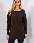 MAGLIA LUNGA SPACCHI FRONTALI