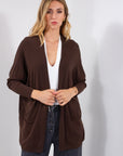 CARDIGAN AMPIO TASCHE
