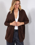 CARDIGAN AMPIO TASCHE