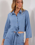 CAMICIA LEGATA LINO