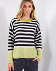 MAGLIA BICOLOR RIGHINE