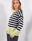 MAGLIA BICOLOR RIGHINE