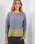 MAGLIA BICOLOR RIGHINE