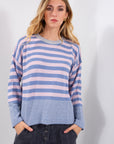 MAGLIA BICOLOR RIGHINE