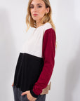 MAGLIA BICOLOR RIGONI