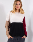 MAGLIA BICOLOR RIGONI