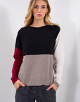 MAGLIA BICOLOR RIGONI