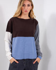 MAGLIA BICOLOR RIGONI