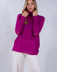 INTERMEDIATE CASHMERE BLEND TURTLENECK
