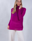 INTERMEDIATE CASHMERE BLEND TURTLENECK