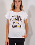 T-SHIRT MORE FLOWERS