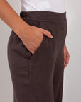 PANTALONE PALAZZO LINO