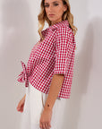 CAMICIA QUADRETTI LEGATA M/M