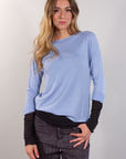 PURE FINE WOOL SWEATER WITH WRIST SPLIT