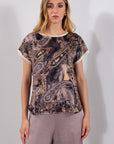 MAGLIA STAMPA RASO