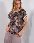 MAGLIA STAMPA RASO