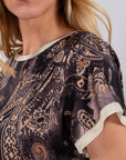 MAGLIA STAMPA RASO