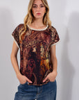 MAGLIA STAMPA RASO