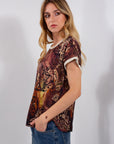 MAGLIA STAMPA RASO